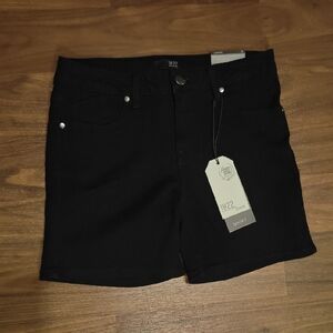 NWT 1822 Denim Black Jean Shorts